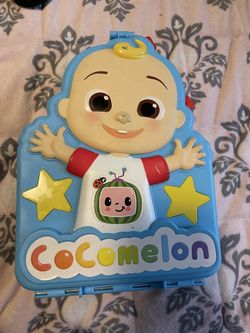 Cocomelon figures and case bundle