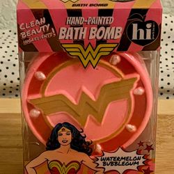 Wonder Woman Logo Bath Bomb