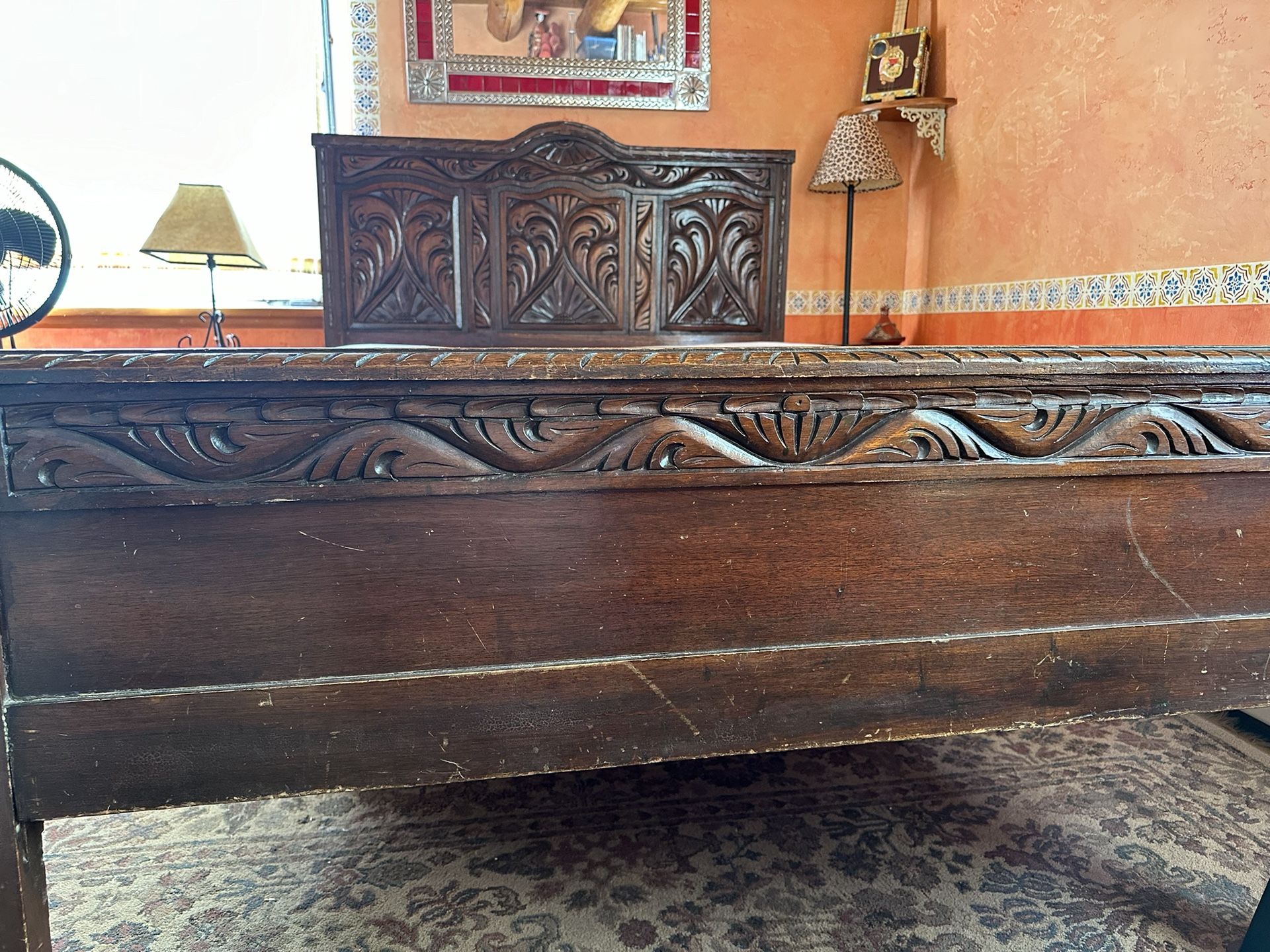 Mexican Carved Bedroom Set REDUCED!