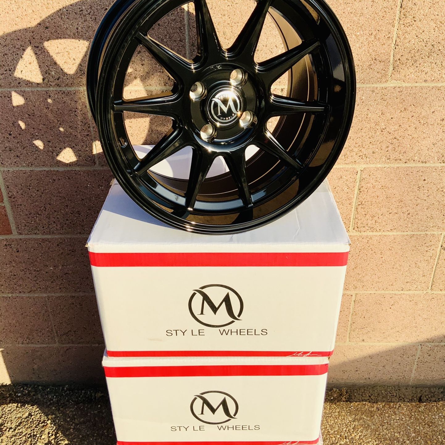 15x8 Rims Basic 15x8 Rims 4x100 New Set 15” $350 for Sale in Huntington Park, CA - OfferUp