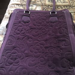 Verá Bradley Purple Bag