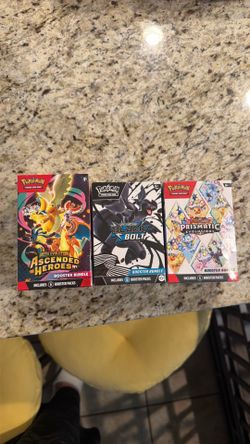 Pokémon Boosters Prismatic Ascended &Black bolt