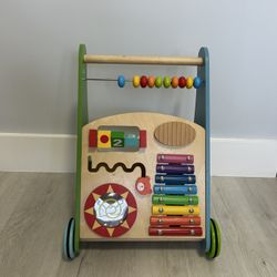 BABY JOY Wooden Baby Walker