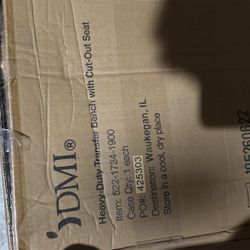 Bench and Sliding Shower Chair