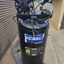 Kobalt Air Compressor 220volts 80gal MOTOR 5HP In Good Working Condition