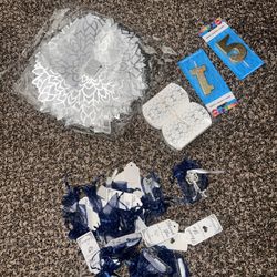 Party Items Favors Candles Plate Matt 