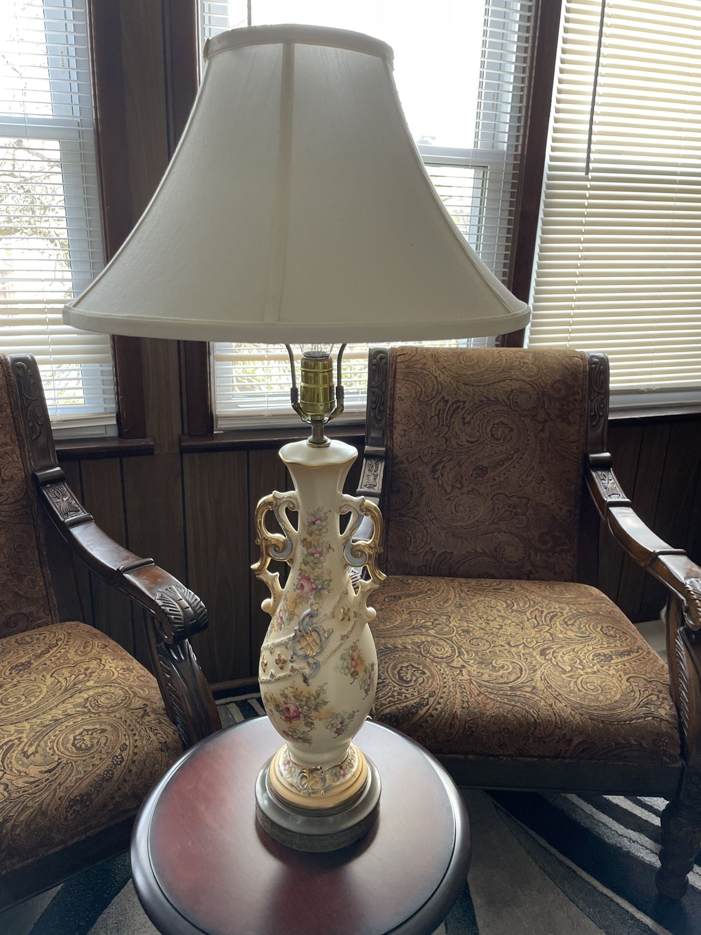 Antique/Vintage Porcelain Lamp