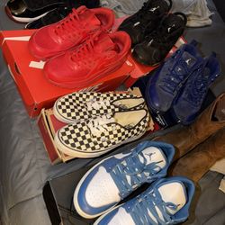 Jordan Nikes Vans Boots  