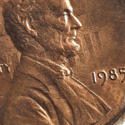 ☆1985~1c~ Reverse punched in the front Penny