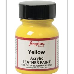 New Angelus Acrylic Leather Paint Size 1oz 