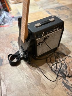 Stedman Pro Electric Guitar W Fender Frontman 10G Amp