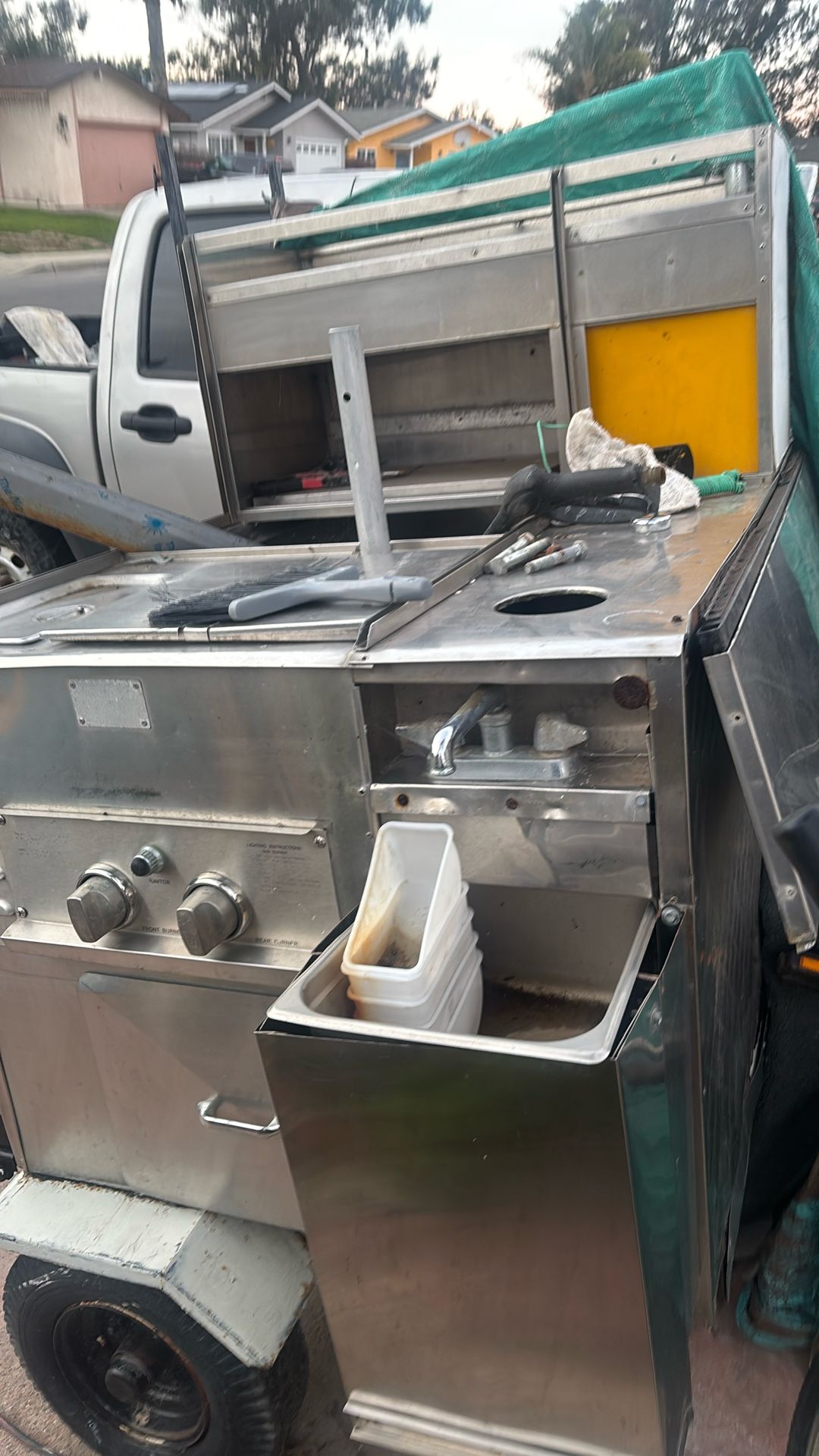 Hot Dog Cart Trailer