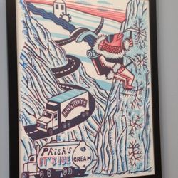 Phish Ben And Jerry's Pollock Poster 