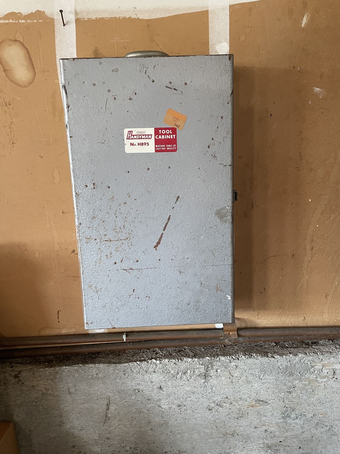 Vintage Stanley Handyman H895 Tool Cabinet