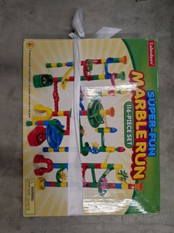 Lakeshore Super-Fun Marble Run Set (116-Piece Box Set)