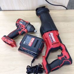 Bauer Impact Gun And Reciprocating Saw 