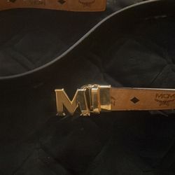 MCM Designer Reversible Belt