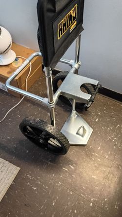 Rhino dolly component for gas powered stake driver holder