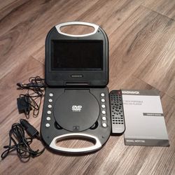 Magnavox  7" SCREEN PORTABLE DVD/CD PLAYER