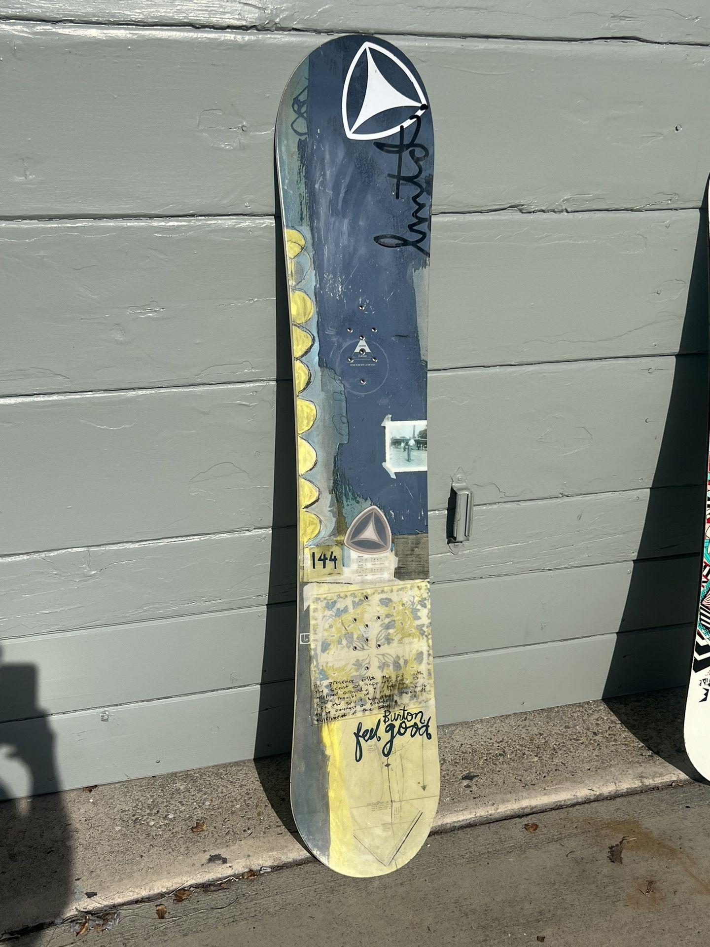 Burton Feel Good 144 おまけ付き Burton Feel Good 144 おまけ付き