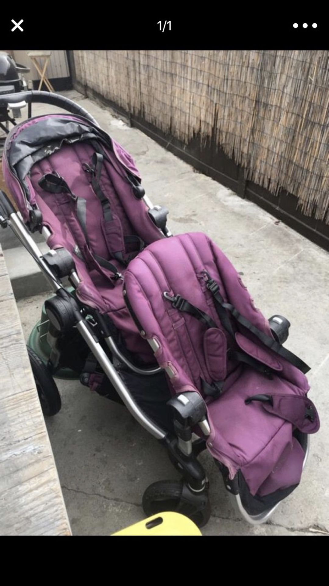 City select double stroller