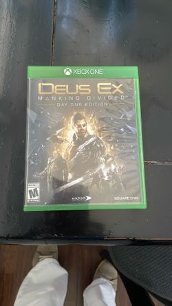 Deus Ex Mankind Divided Xbox One Game