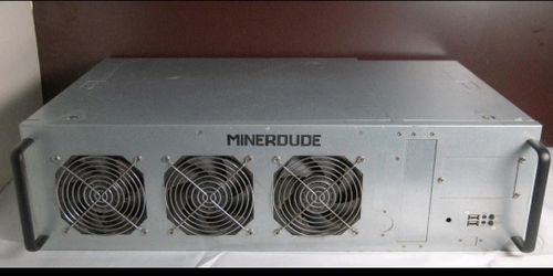 MINERDUDE 9 GPU Bitcoin Crypto MINING RIG 1800W MAX *200V-277V ONLY
