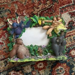 rare Vintage 3D Tarzan Disney Picture Frame