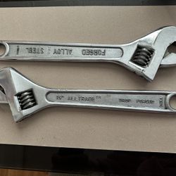 15” Adjustable Wrench Drop Forged Alloy Steel