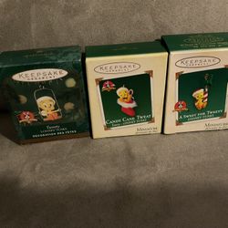 Hallmark Keepsake Ornaments- Tweety Bird Collection