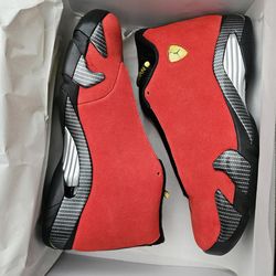 Jordan Retro 14 Ferrari New Size 10.5