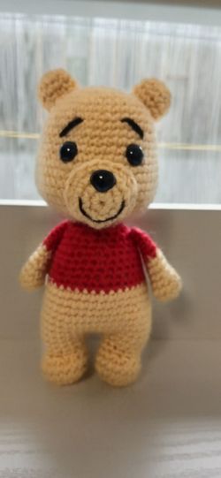 Handmade Crochet Bear Plush