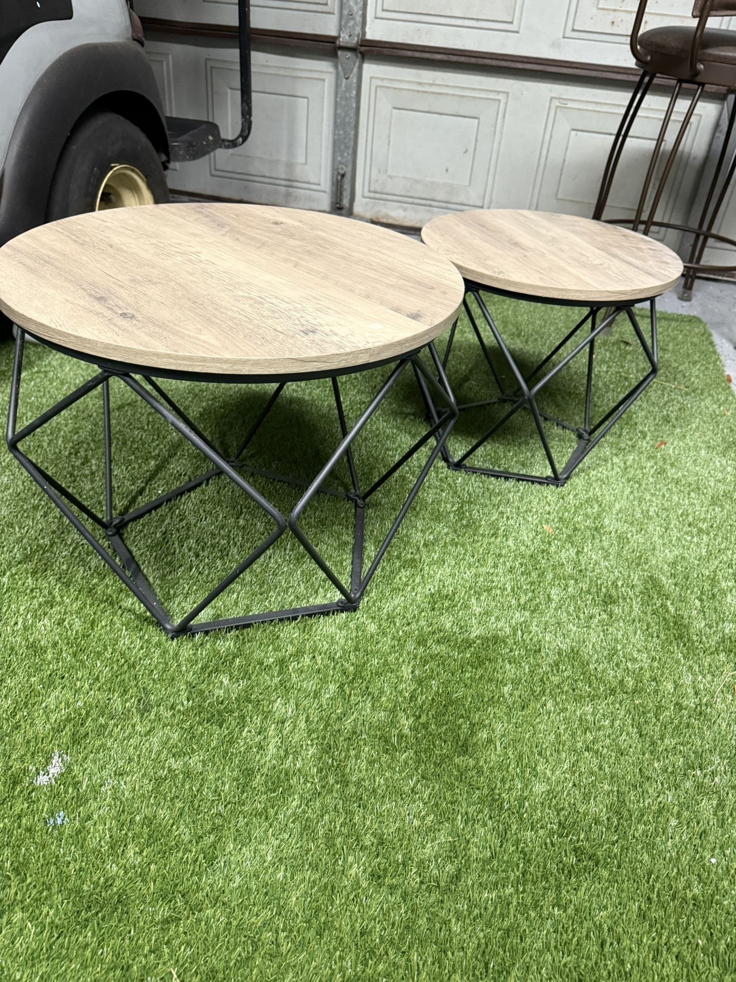 set of coffee tables