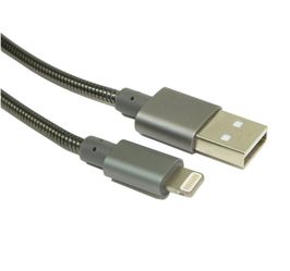 3.3ft ARMORED Genuine Lightning MFi-Certified USB Cable Sync & Charge
