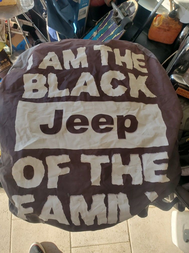 Jeep Wrangler Rubicon Spare Tire Cover