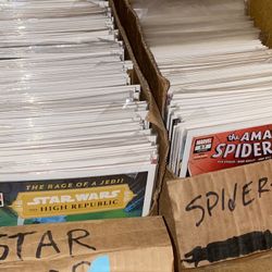 Comic Books! I Have Over 2,500 For Sale Spider-Man, Batman, Star Wars, Marvel, DC, Ect. ! Prices Vary