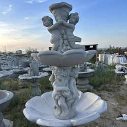 New Water Fountain Made Out Of Cement Perfect Gift 🎁 