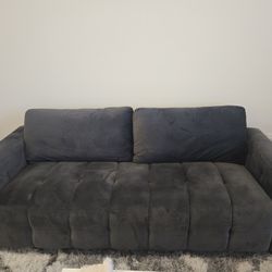 Grey modern couch $200 Obo