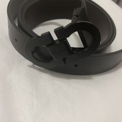 Ferragamo Reversible and adjustable Gancini belt