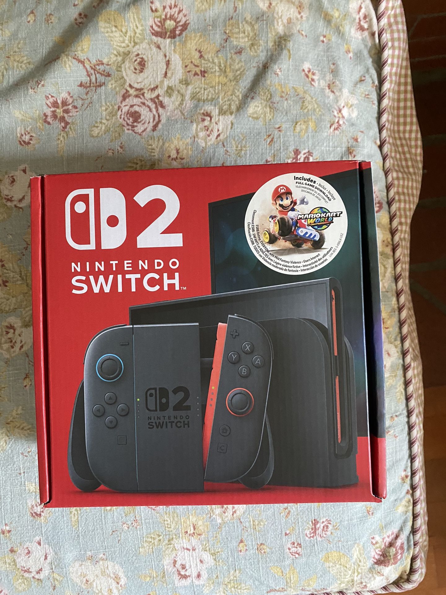 Nintendo Switch 2 Bundle Mario Kart World! Factory Sealed