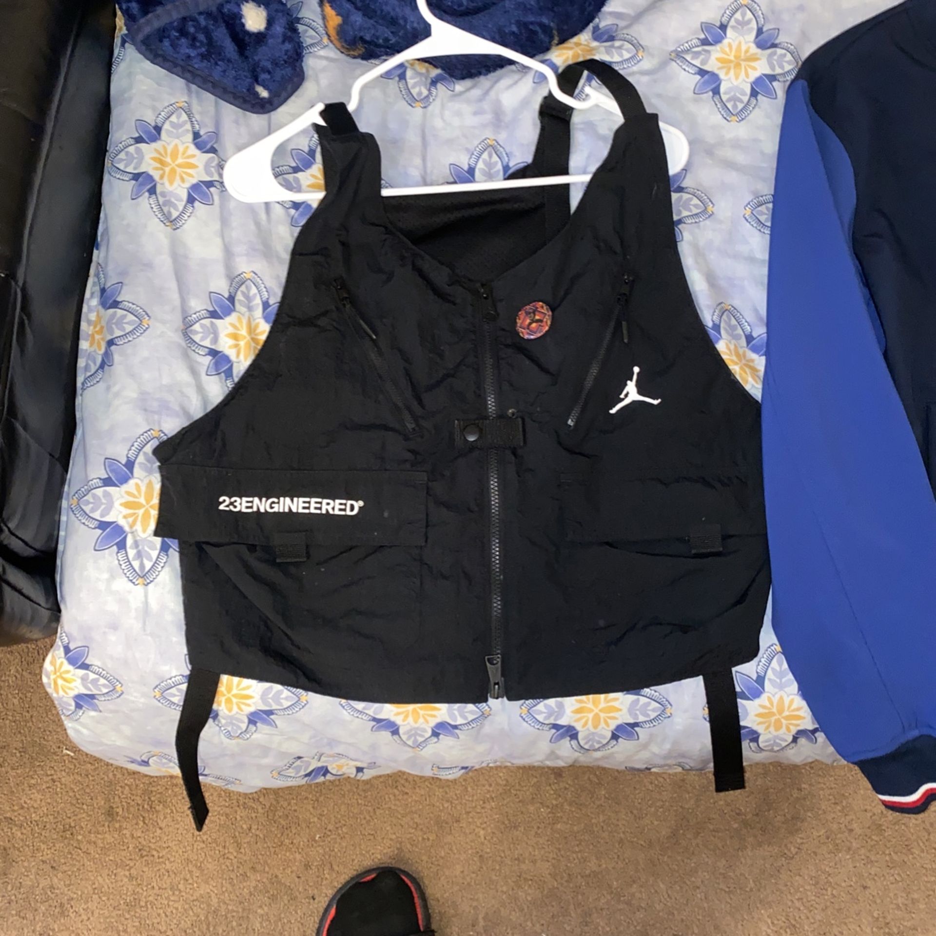 Jordan Vest, Nike Sweater, Tommy Hilfiger Jacket