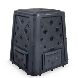 New Redmon Outdoor Compost Bin 65 Gallon Black