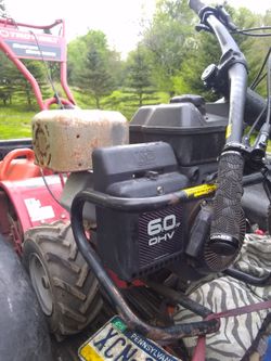 Great condition Troy Bilt tiller cost 1000 new