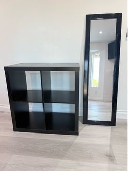IKEA shelf & Mirror