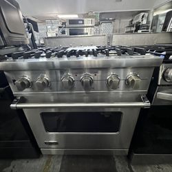 30” Viking Dual Fuel Range Stainless Steel 
