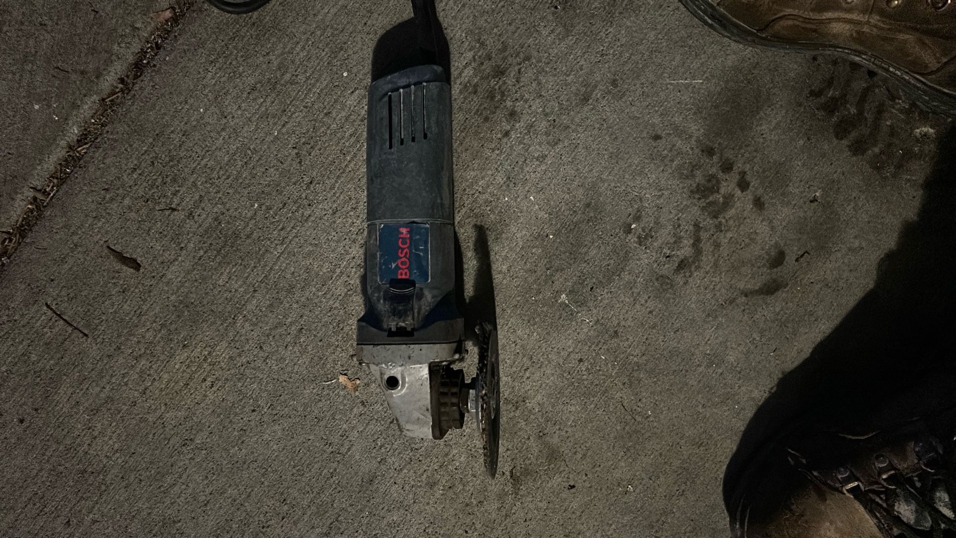 Bosch 4 1/2” Electric Grinder