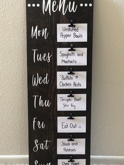Menu Board