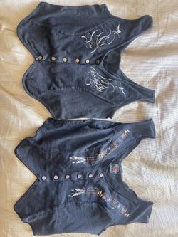 Vintage women biker tank tops