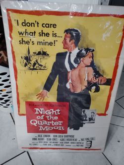Vintage movie poster