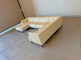 Italian Leather Sectional